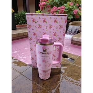 🥳STANLEY 1913 X LOVE SHACK FANCY QUENCHER H2.0 FLOWSTATE TUMBLER 30OZ BRAND NEW